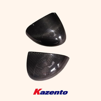 Kazento For Mclaren720 720S 2017-23 OE Style Dry Carbon Fiber Mirror Cover Replacement