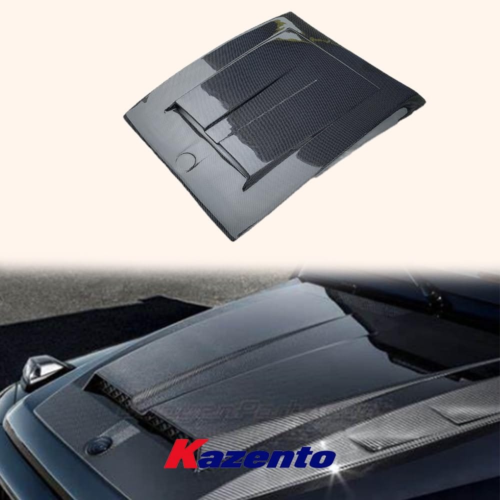 Kazento For Mercedes Benz W463 G900 G63 2019+ Carbon Vented Cooling Hood Attachment