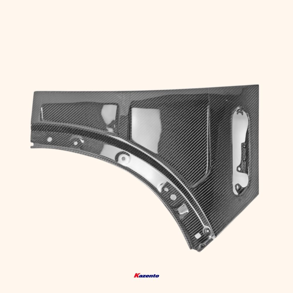 Kazento For Mini 90794 R50 R52 R53 Mini Cooper S Epa Type 2 Front Fender Carbon Fiber
