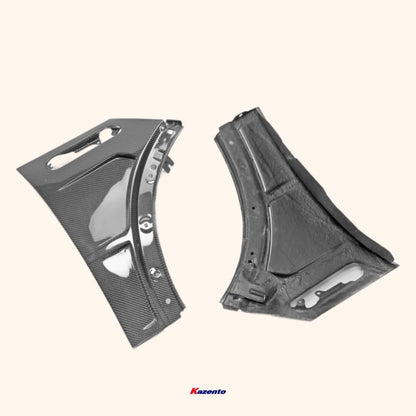 Kazento For Mini 90794 R50 R52 R53 Mini Cooper S Epa Type 2 Front Fender Carbon Fiber