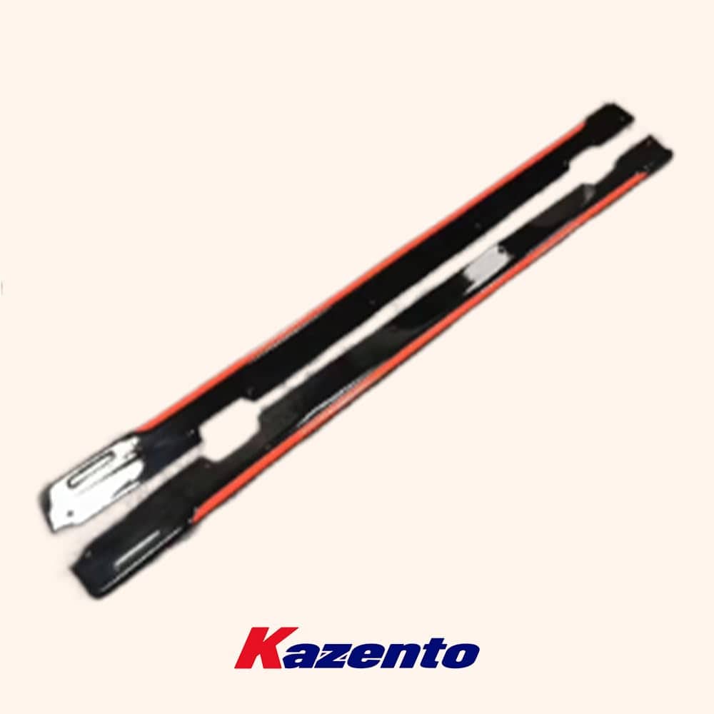 Kazento For Mini Cooper F56 Carbon AG Style Body Kits Trim Side Skirts Extensions
