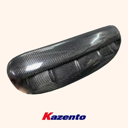 Kazento For Mini Cooper F56 Carbon Fiber BS Style Hood Bonnet Scoop Air Vent Cover Kazento Carbon Parts 车身侧板 F56-HV-BS-CF