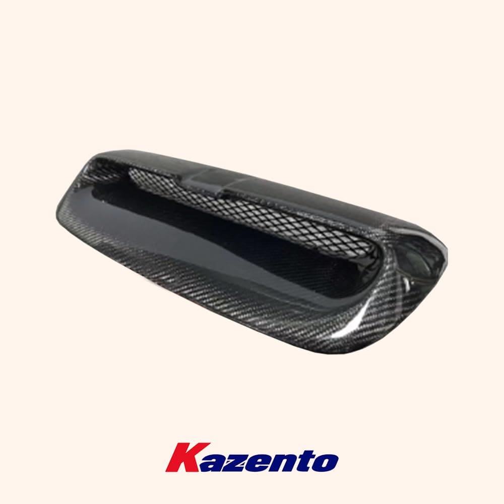 Kazento For Mini Cooper F56 Carbon Fiber CS Style Hood Bonnet Scoop Air Vent Cover Kazento Carbon Parts 车身侧板 F56-HV-CS-CF