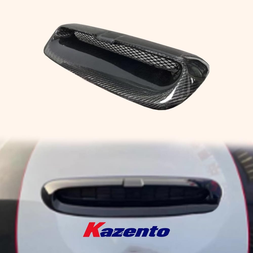 Kazento For Mini Cooper F56 Carbon Fiber CS Style Hood Bonnet Scoop Air Vent Cover