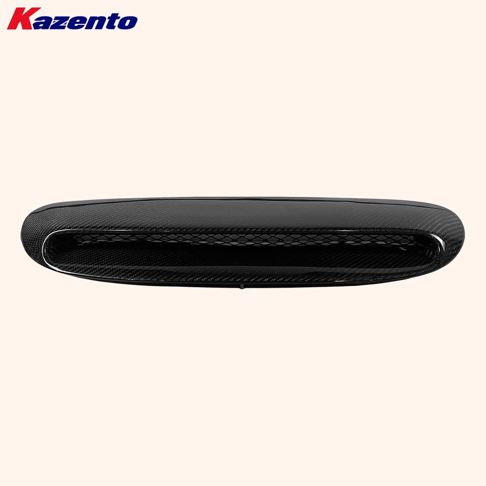 Kazento For Mini Cooper F56 Carbon Fiber DS Style Hood Bonnet Scoop Air Vent Cover