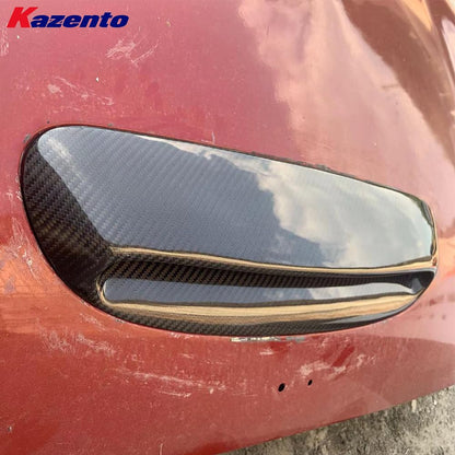 Kazento For Mini Cooper F56 Carbon Fiber DS Style Hood Bonnet Scoop Air Vent Cover