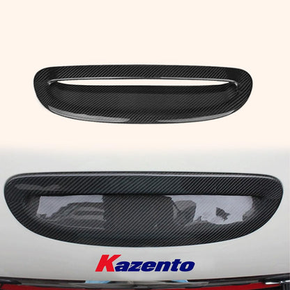 Kazento For Mini Cooper F56 Carbon Fiber OE Style Hood Bonnet Scoop Air Vent Cover