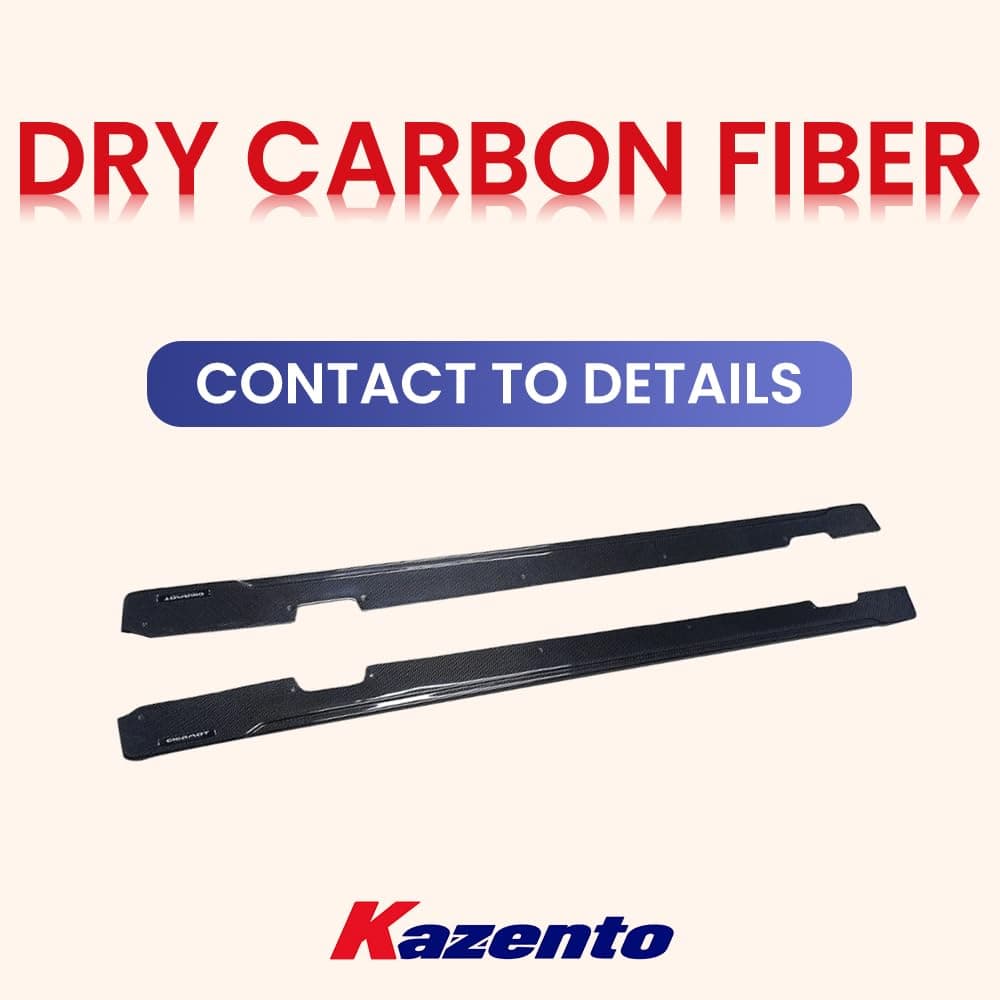 Kazento For Mini Cooper F56 Dry Carbon AG Style Body Kits Trim Side Skirts Extensions Kazento Carbon Parts 车身侧板 F56-SSX-FS-DCF