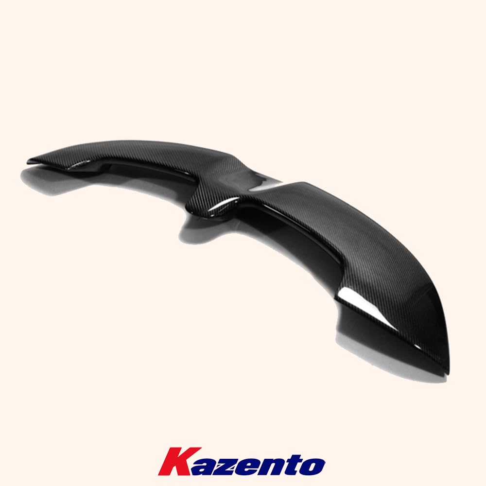 Kazento For Mini Cooper F56 Dry Carbon Fiber ADL Style Rear Trunk Roof Spoiler Wing Kit