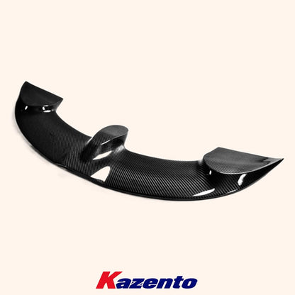 Kazento For Mini Cooper F56 Dry Carbon Fiber ADL Style Rear Trunk Roof Spoiler Wing Kit