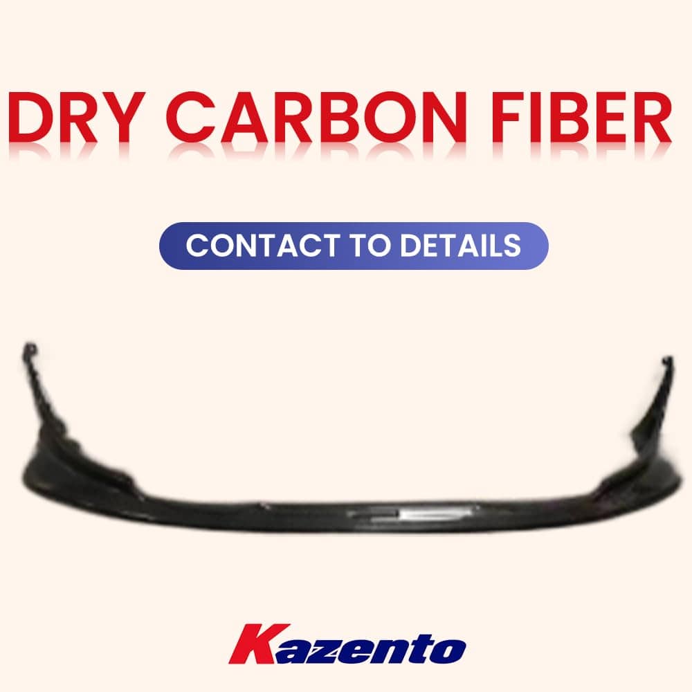 Kazento For Mini Cooper F56 Dry Carbon Fiber AG Style Front Bumper Under Diffuser Lip