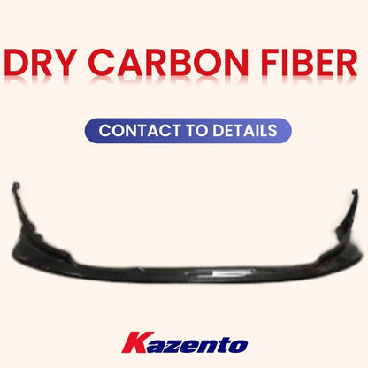Kazento For Mini Cooper F56 Dry Carbon Fiber AG Style Front Bumper Under Diffuser Lip