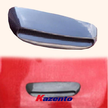 Kazento For Mini Cooper F56 Dry Carbon Fiber DS Style Hood Bonnet Scoop Air Vent Cover Kazento Carbon Parts 车身侧板 F56-HV-DS-DCF