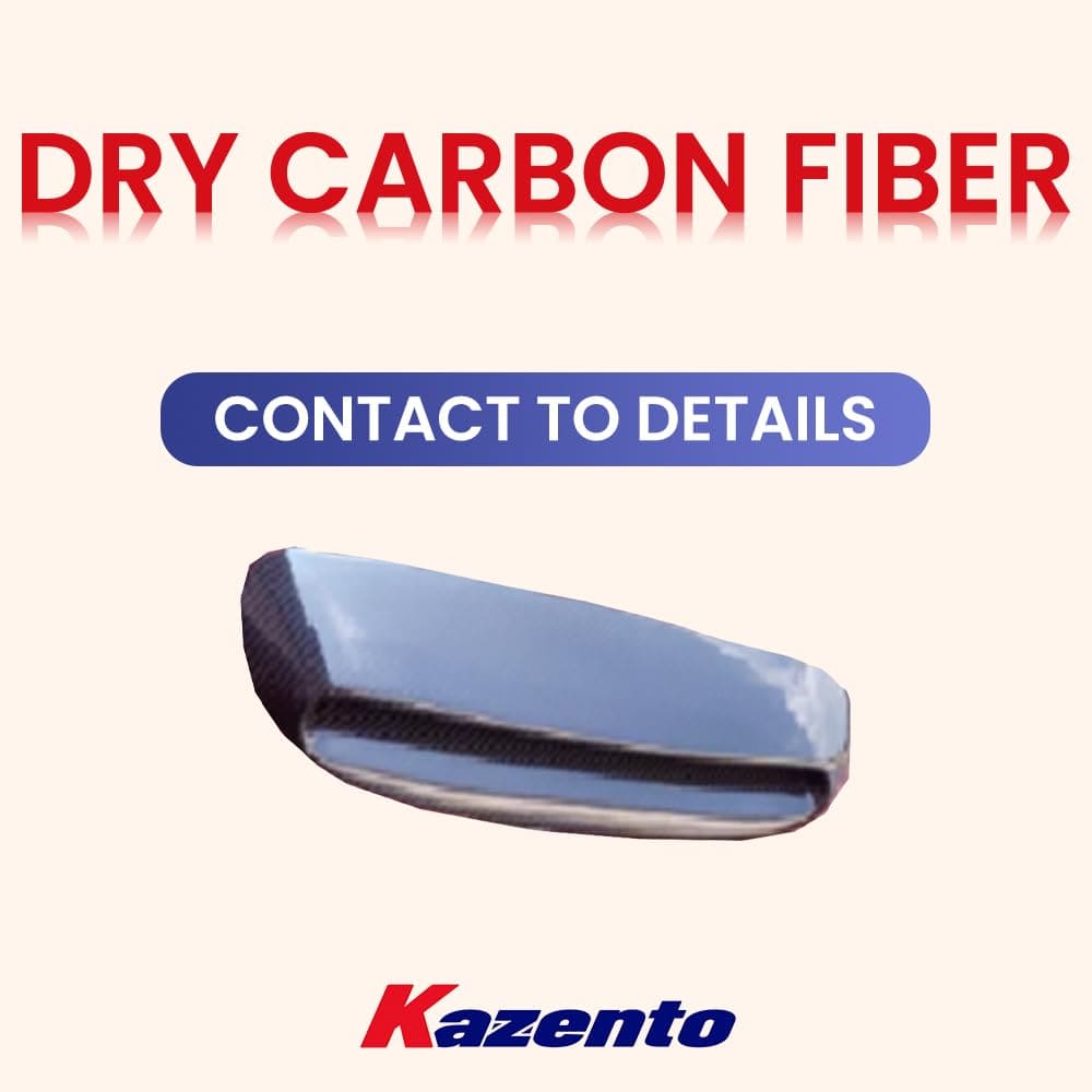 Kazento For Mini Cooper F56 Dry Carbon Fiber DS Style Hood Bonnet Scoop Air Vent Cover