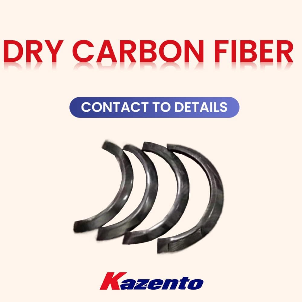 Kazento For Mini Cooper F56 Dry Carbon Fiber Fender Flare Wheel Arch Eyebrow Cover Kits Kazento Carbon Parts 车身侧板 F56-ARCH-ADL-DCF