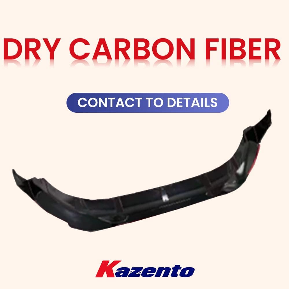 Kazento For Mini Cooper F56 Dry Carbon Fiber GC Style Front Bumper Under Diffuser Lip