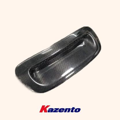Kazento For Mini Cooper F56 Dry Carbon Fiber OE Style Hood Bonnet Scoop Air Vent Cover