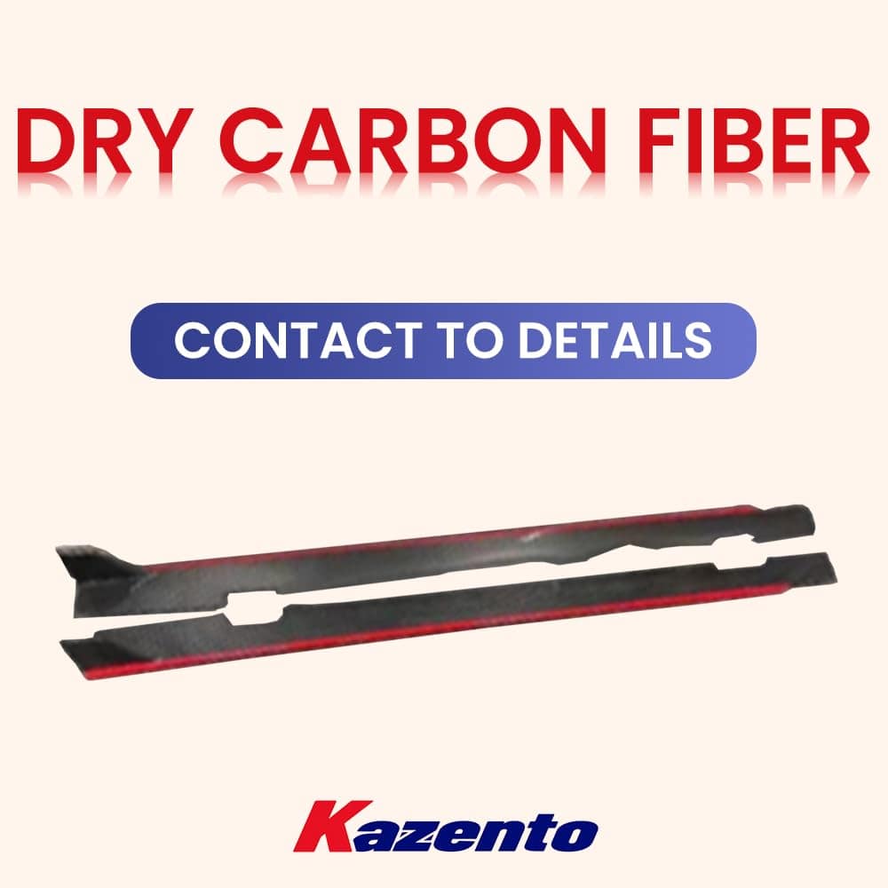Kazento For Mini Cooper F56 Dry Carbon G Style Body Kits Trim Side Skirt Extensions