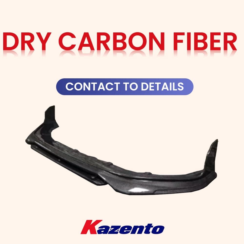 Kazento For  Mini Cooper F56 JCW Dry Carbon GC2 Style Front Bumper Under Diffuser Lip Kazento Carbon Parts 车身侧板 F56-FL-GC2-DCF