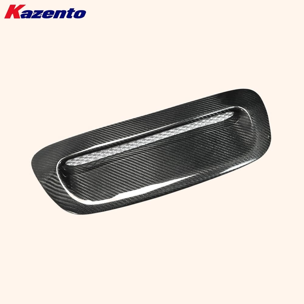 Kazento For Mini Cooper R56 3D Hatchback 06-13 OE Style Carbon Front Bonnet Hood Scoop