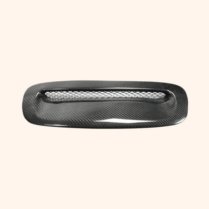 Kazento For Mini Cooper R56 3D Hatchback 06-13 OE Style Carbon Front Bonnet Hood Scoop