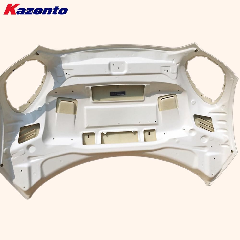 Kazento For Mini Countryman Cooper S R60 5Dr 2010-16 DG Style Fiberglass Vented Hood Kazento Carbon Parts 车身侧板 R60-HOOD-DUELL-FRP