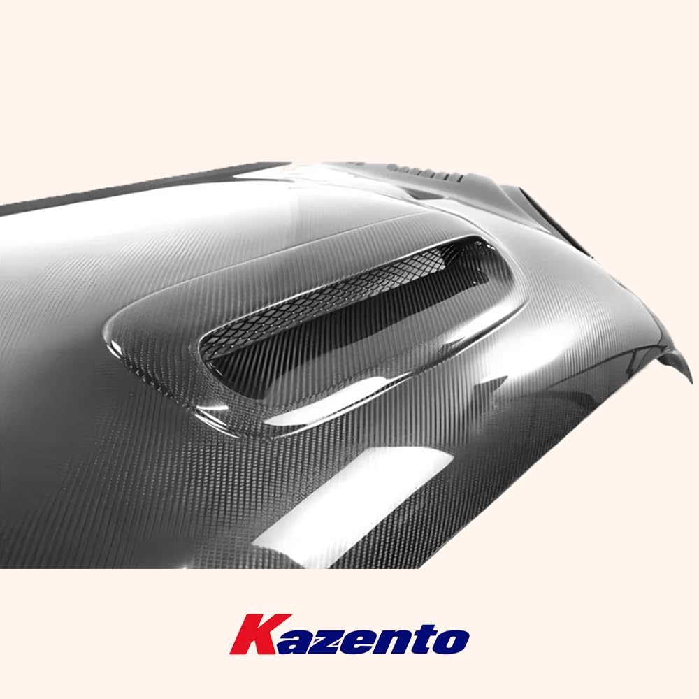 Kazento For Mini F56 Cooper Carbon Fiber AG Style Vented Front Bumper Bonnet Hood Kazento Carbon Parts 引擎盖 F56-HOOD-AG-CF