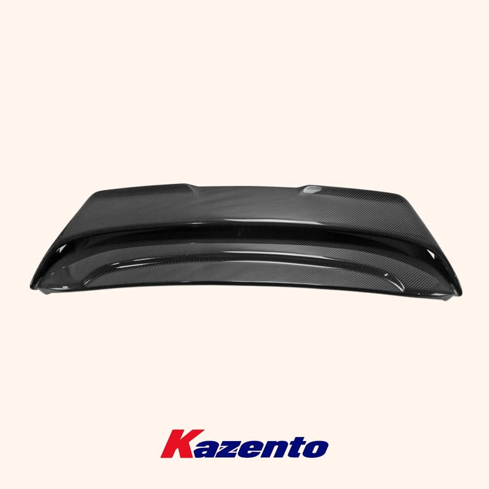 Kazento For Mini F56 DU Style Rear Roof Spoiler Wing Lip Carbon Fiber 2PCS With Up&Low