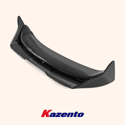 Kazento For Mini F56 DU Style Rear Roof Spoiler Wing Lip Carbon Fiber 2PCS With Up&Low