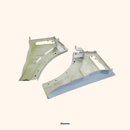 Kazento For Mini R50 R52 R53 Mini Cooper S Epa Type Front Fender Fiber Glass Kazento Carbon Parts 车身侧板 R53-FF-EPA-FRP