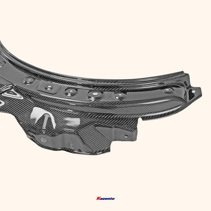 Kazento For Mini R55 R56 Mini Cooper S Epa Type 2 Front Fender Carbon Fiber