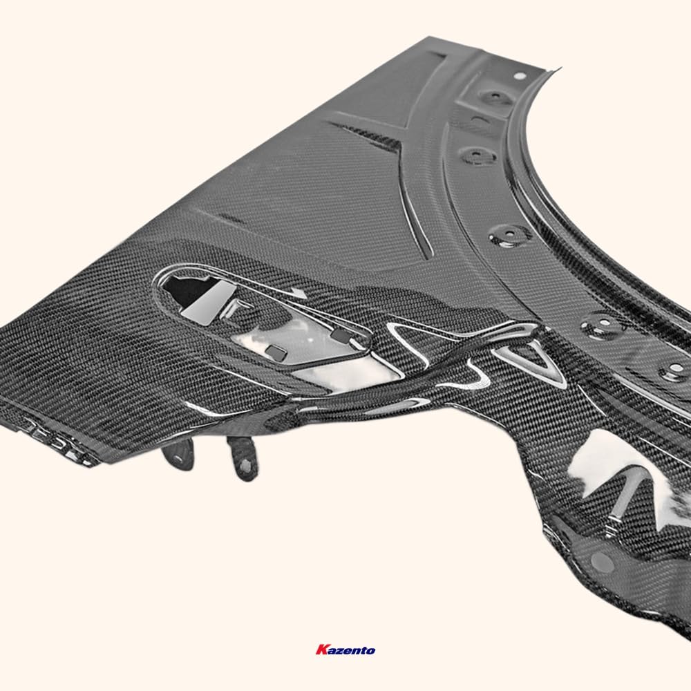 Kazento For Mini R55 R56 Mini Cooper S Epa Type 2 Front Fender Carbon Fiber