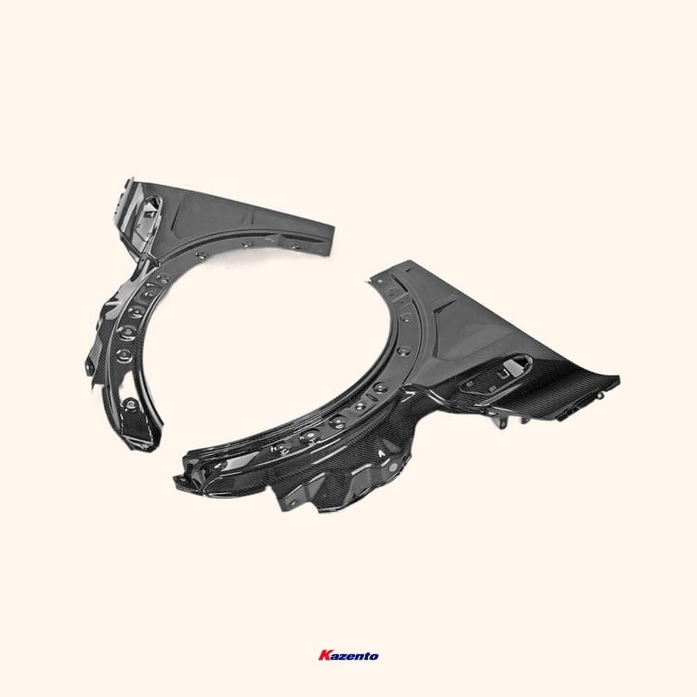Kazento For Mini R55 R56 Mini Cooper S Epa Type 2 Front Fender Carbon Fiber
