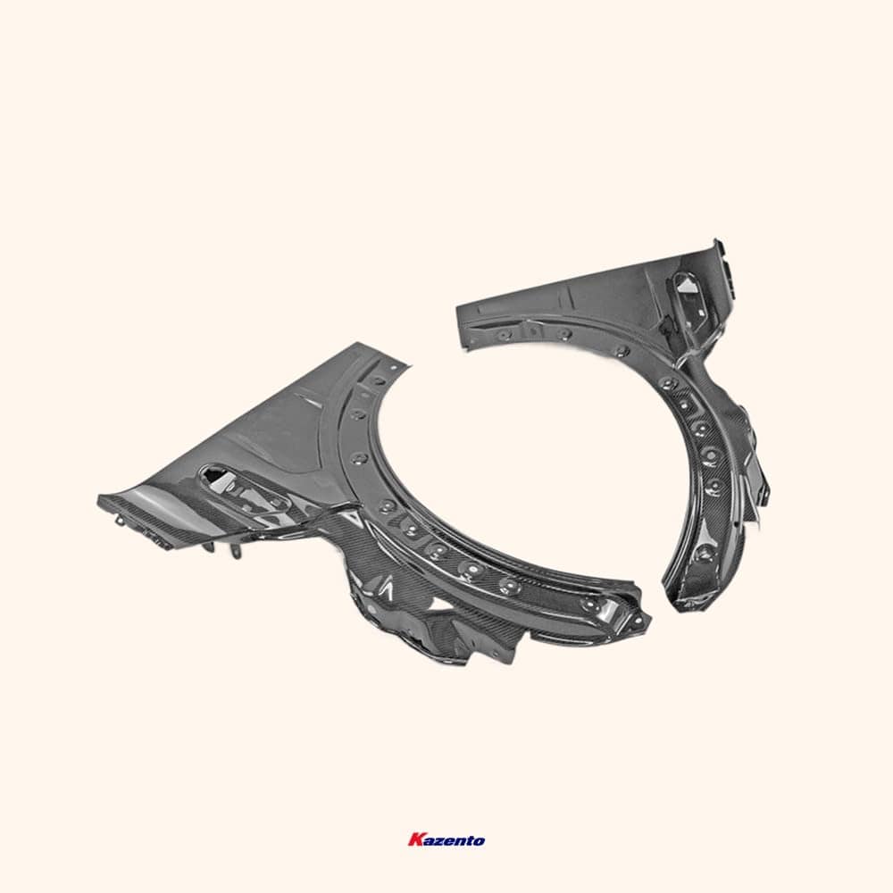 Kazento For Mini R55 R56 Mini Cooper S Epa Type 2 Front Fender Carbon Fiber
