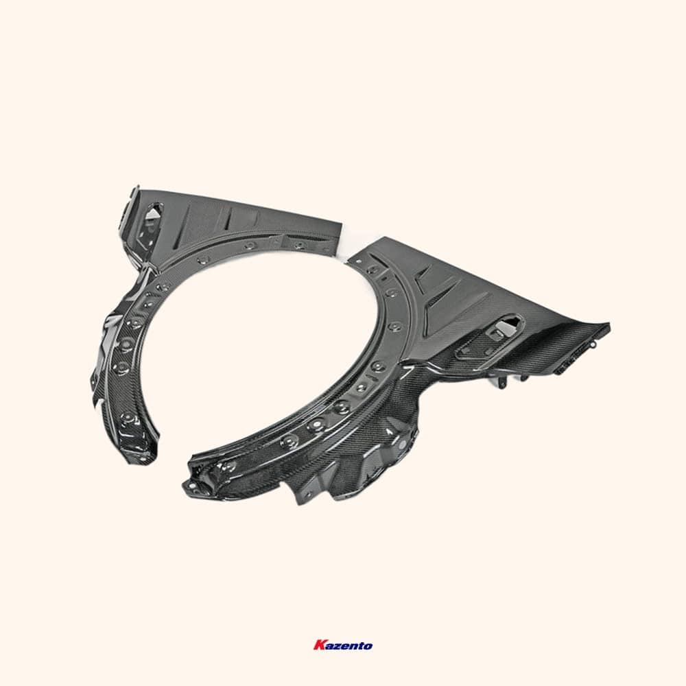 Kazento For Mini R55 R56 Mini Cooper S Epa Type Front Fender Carbon Fiber