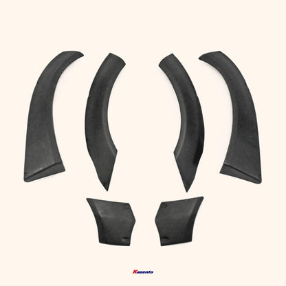Kazento For Mini R56 Mini Cooper S Lb Front Fender 6 Pcs (3 Door Hatch Only) Fiber Glass Kazento Carbon Parts 车身侧板 R56-FF-LB-2D-FRP