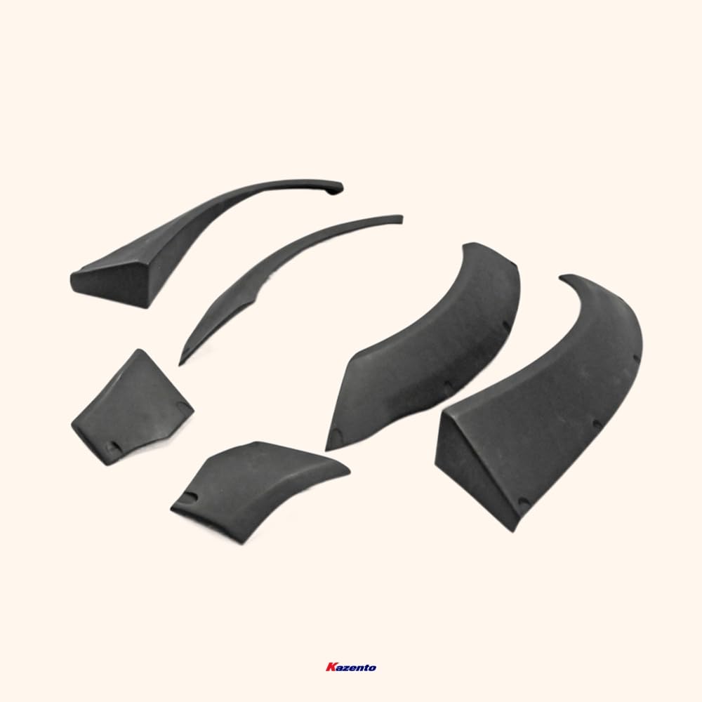 Kazento For Mini R56 Mini Cooper S Lb Front Fender 6 Pcs (3 Door Hatch Only) Fiber Glass Kazento Carbon Parts 车身侧板 R56-FF-LB-2D-FRP