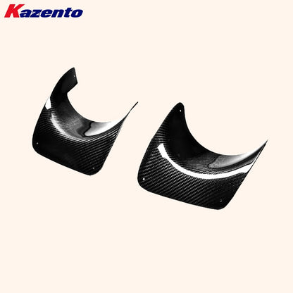 Kazento For Mitsubishi EVO 10 X 07-16 OE Style Carbon Rear Bumper Exhuast Heat Shield Kazento Carbon Parts 车身侧板 EVO10-HEAT-CF