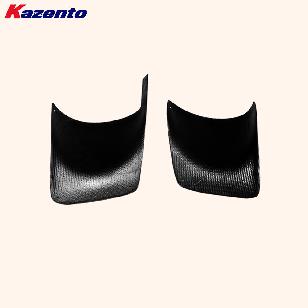 Kazento For Mitsubishi EVO 10 X 07-16 OE Style Carbon Rear Bumper Exhuast Heat Shield