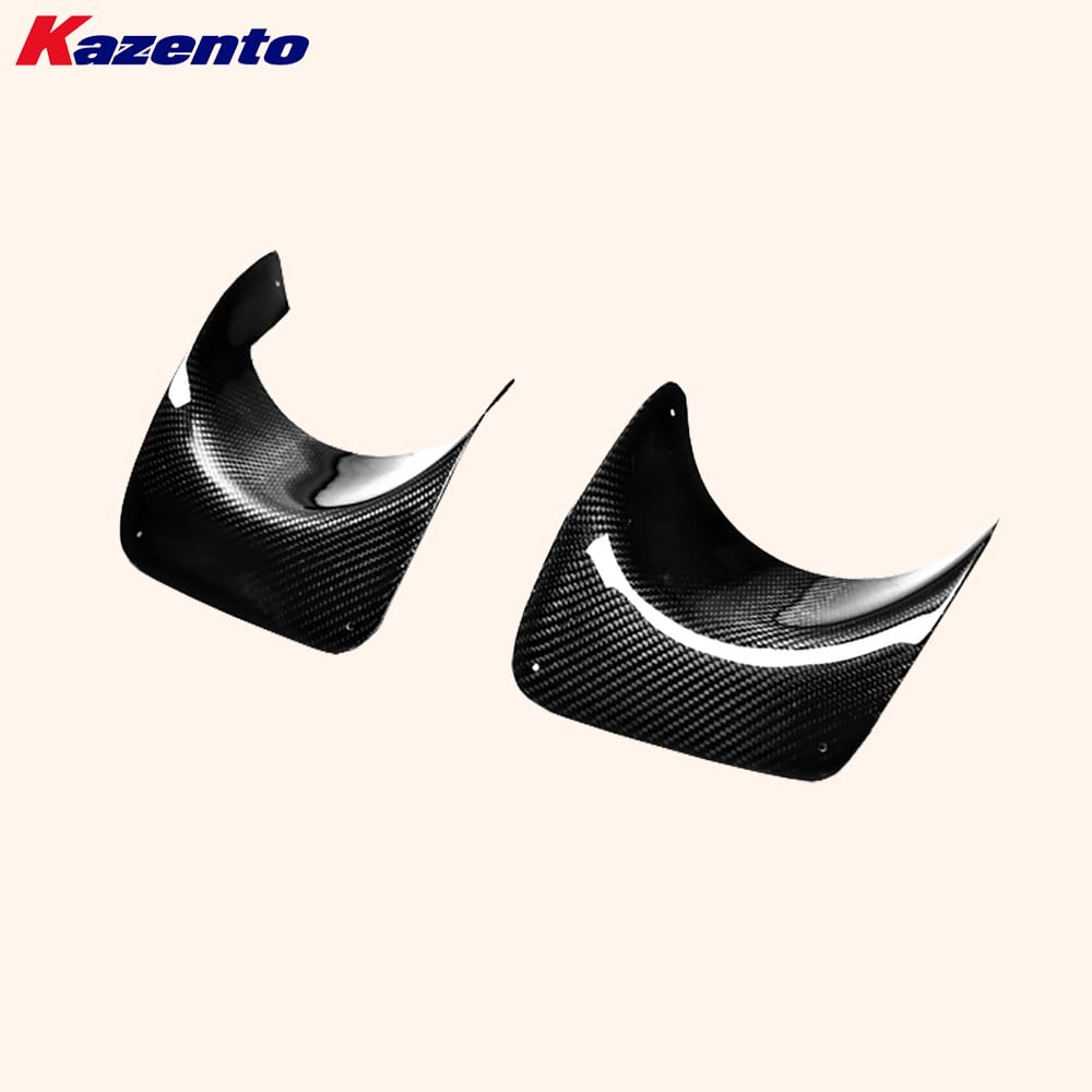 Kazento For Mitsubishi EVO 10 X 07-16 OE Style Carbon Rear Bumper Exhuast Heat Shield