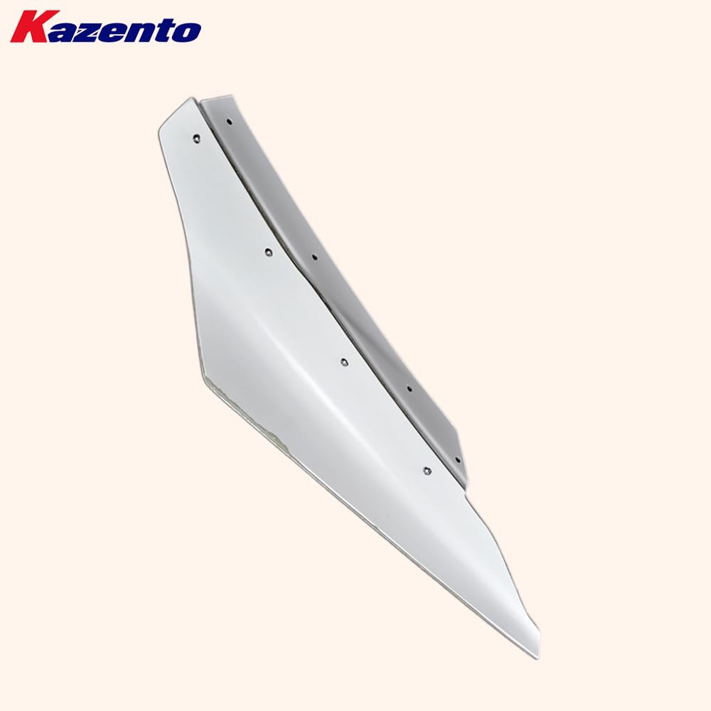 Kazento For Mitsubishi EVO 10 X 07-16 VRS (Wide Bumper Only) Front Hyp Canard Fiberglass Kazento Carbon Parts 车身侧板 EVO10-CANA-VA-HYP-FRP