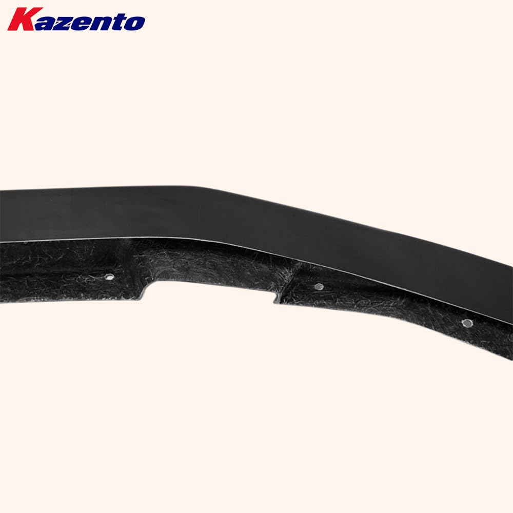 Kazento For Mitsubishi EVO 10 X 07-16 VRS17 Ultim Type Fiberglass Front Bumper Lip Kazento Carbon Parts 车身侧板 EVO10-FL-UTM-FRP