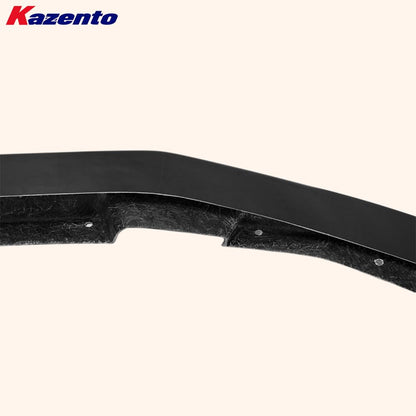Kazento For Mitsubishi EVO 10 X 07-16 VRS17 Ultim Type Fiberglass Front Bumper Lip Kazento Carbon Parts 车身侧板 EVO10-FL-UTM-FRP