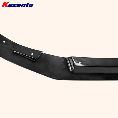 Kazento For Mitsubishi EVO 10 X 07-16 VRS17 Ultim Type Fiberglass Front Bumper Lip Kazento Carbon Parts 车身侧板 EVO10-FL-UTM-FRP