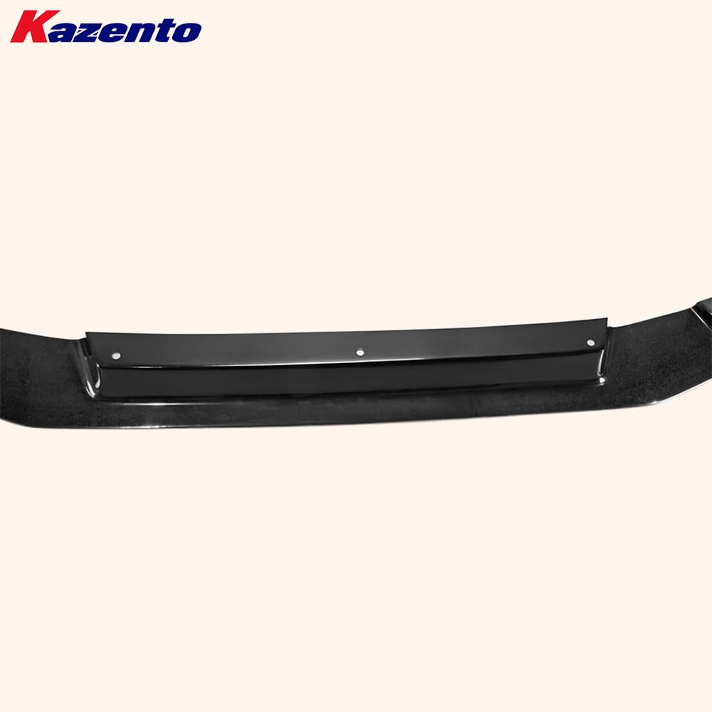 Kazento For Mitsubishi EVO 10 X 07-16 VRS17 Ultim Type Fiberglass Front Bumper Lip Kazento Carbon Parts 车身侧板 EVO10-FL-UTM-FRP