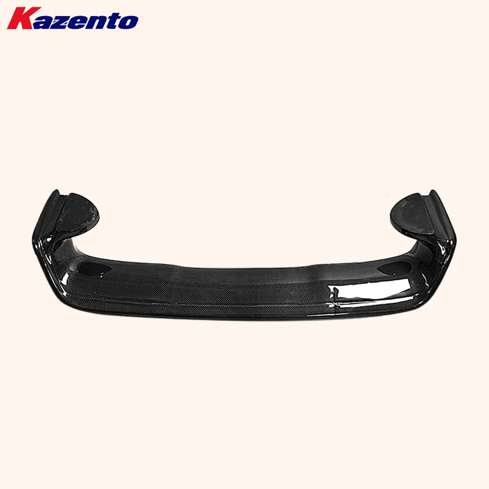 Kazento For Mitsubishi EVO 10 X CZ4A 07-16 Carbon Fiber OE Rear Bumper Trunk Spoiler Kazento Carbon Parts 车身侧板 EVO10-RS-OE-CF
