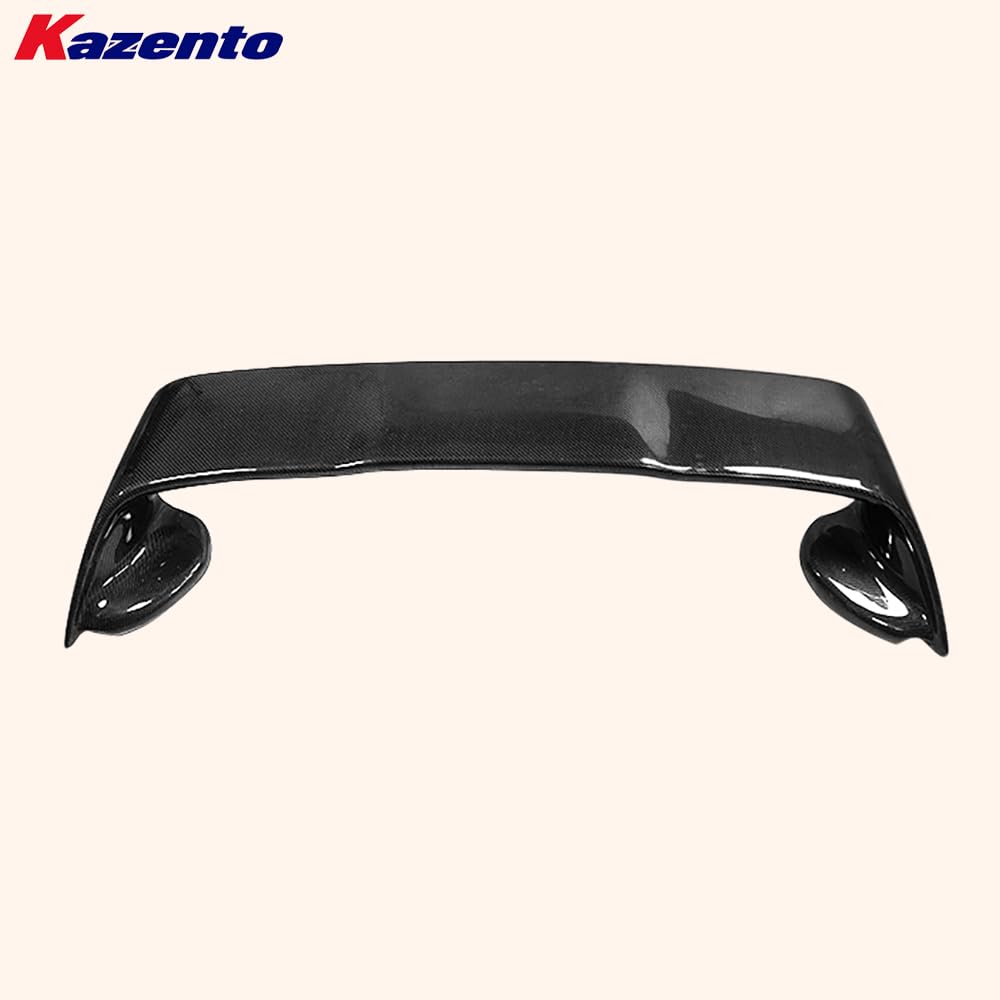 Kazento For Mitsubishi EVO 10 X CZ4A 07-16 Carbon Fiber OE Rear Bumper Trunk Spoiler Kazento Carbon Parts 车身侧板 EVO10-RS-OE-CF