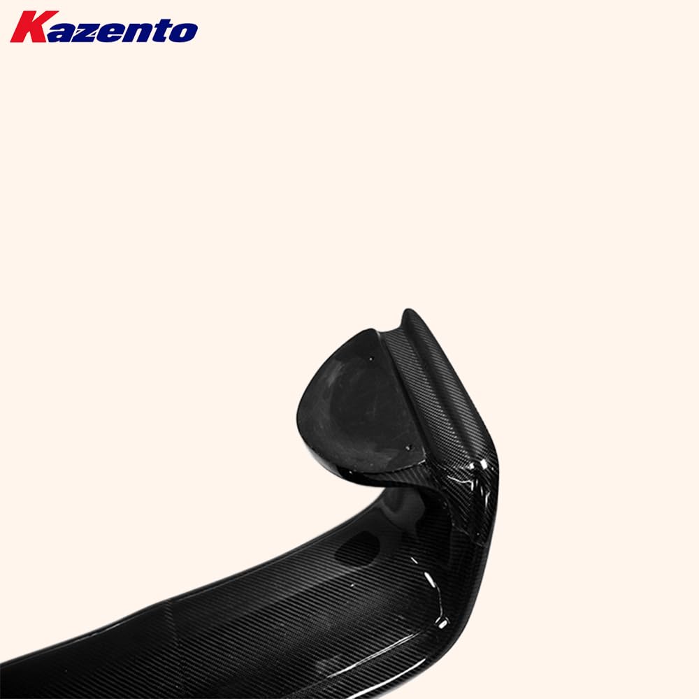 Kazento For Mitsubishi EVO 10 X CZ4A 07-16 Carbon Fiber OE Rear Bumper Trunk Spoiler