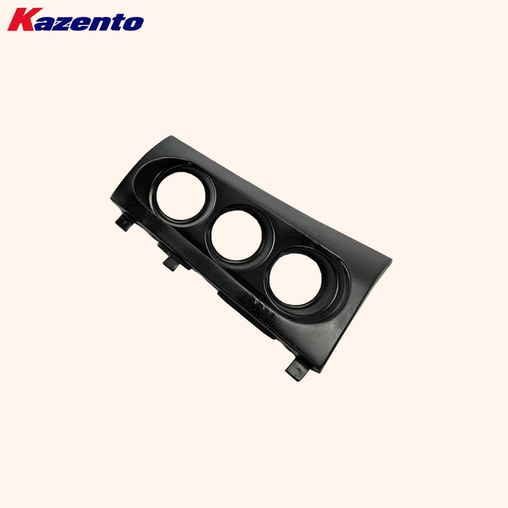 Kazento For Mitsubishi EVO 10 X CZ4A 07-16 RHD Only M7 Fiberglass Triple Gauge Pod 60mm Kazento Carbon Parts 车身侧板 EVO10-POD-TRI-60R-FRP
