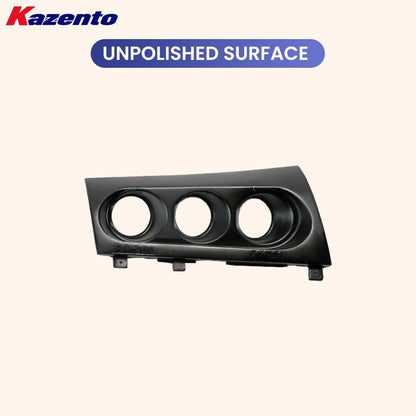 Kazento For Mitsubishi EVO 10 X CZ4A 07-16 RHD Only M7 Fiberglass Triple Gauge Pod 60mm Kazento Carbon Parts 车身侧板 EVO10-POD-TRI-60R-FRP